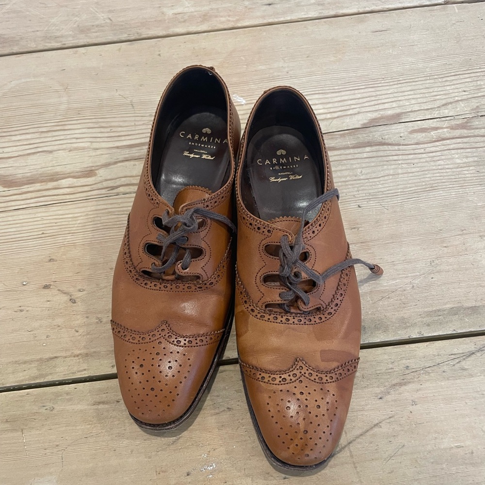 Carmina UK size 4 (US 6) Oxford brogues bench made